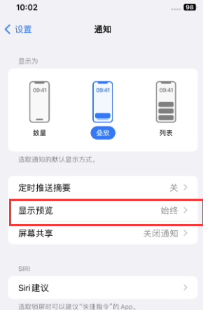 东成镇苹果售后维修中心分享iPhone手机收不到通知怎么办 