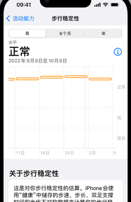 东成镇iPhone手机维修如何在iPhone开启'步行稳定性通知'